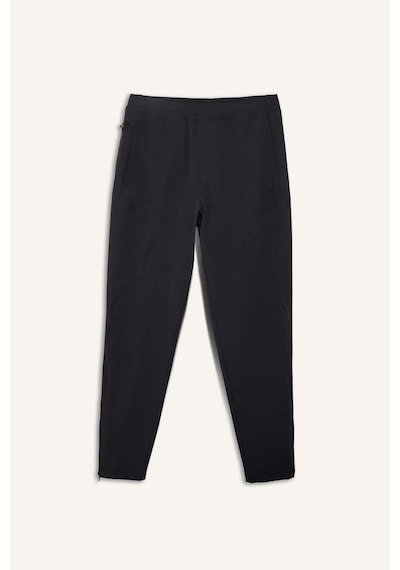 Defacto Slim Fit Dar Kesim Çift Cepli Fermuarlı Paça Dokuma Jogger B2780ax26spar214 Antrasit-ar214