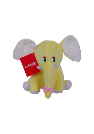 Sevimli Fil Peluş Oyuncak Uyku Arkadaşı 20 Cm Sarı