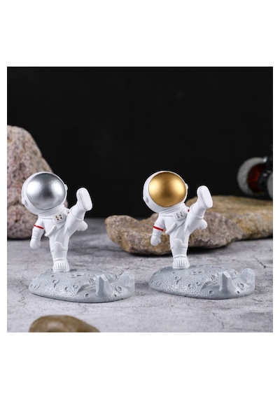 Dekoratif Astronot Telefon Tutacağı