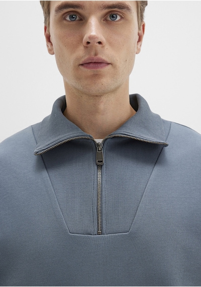 Mavi - Polo Yaka Gri Sweatshirt 0s10368-80889 Gri