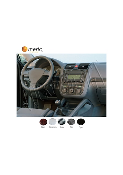 Meriç® Vw Golf 5 Ön Torpido Kaplama Analog Klima 16 Parça 03-08 (530157927)