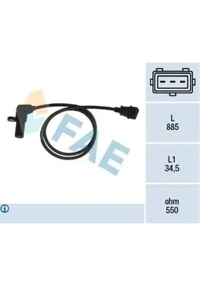 Opel Astra F Krank Sensoru 1.6 1993-1994 C16se Fae 79078