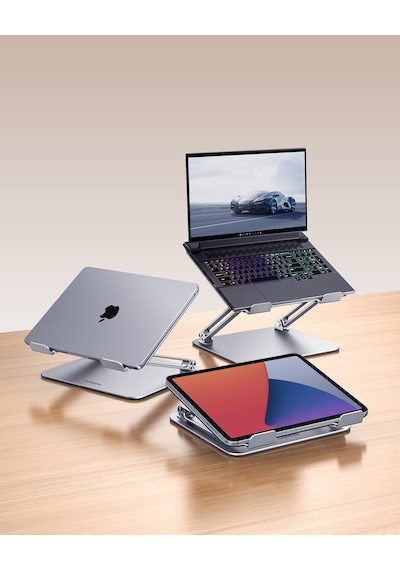 Ugreen Ayarlanabilir Katlanabilir Alüminyum Laptop Standı, 10 17.3 İnç Notebook Uyumlu, 95187
