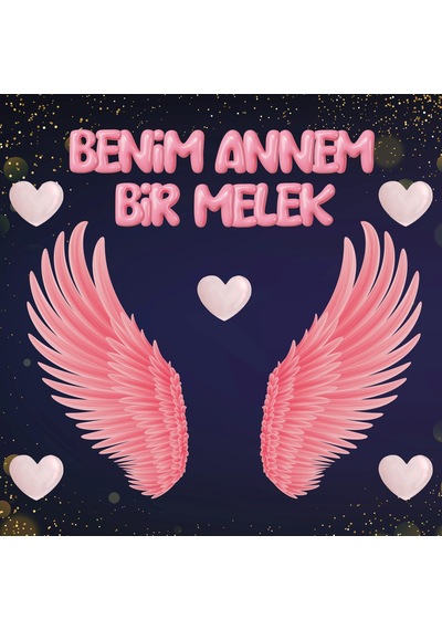 Anneler Günü Pvc Vinil Pano Süsü 160x160 Cm Tek Parça Okul Ve Sınıf Dekoru Model 02 7