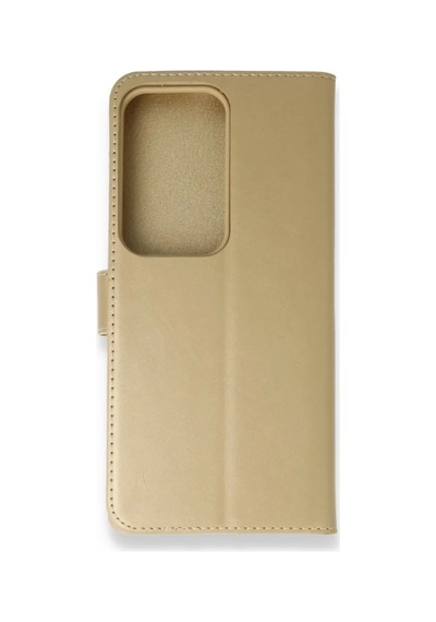 Samsung Galaxy S20 Ultra Uyumlu Trend S Plus Kapaklı Kılıf - Gold
