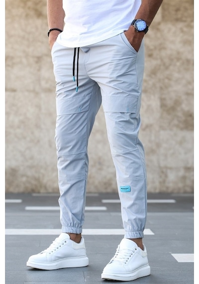 Madmext Basic Gri Eşofman 5412 Gri
