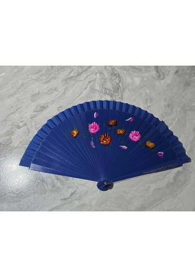Bambu Çift Taraflı Yelpaze Karışık Renkler 12'li Paket 55124166