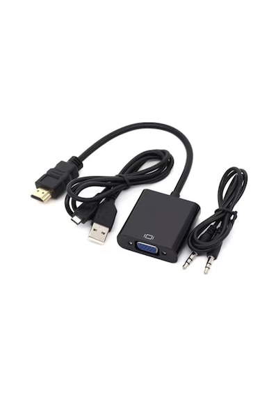 HADRON HDX7806 ÇEVİRİCİ HDMI TO VGA PS4