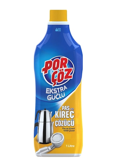 Porçöz Kireç Ve Pas Çözücü 1000 Ml. 1 Lt.