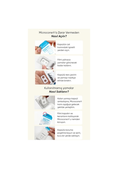 Yatıştırıcı Ve Önleyici Mikro İğneli Bant Soothing Care Microcone Patch 12 Li