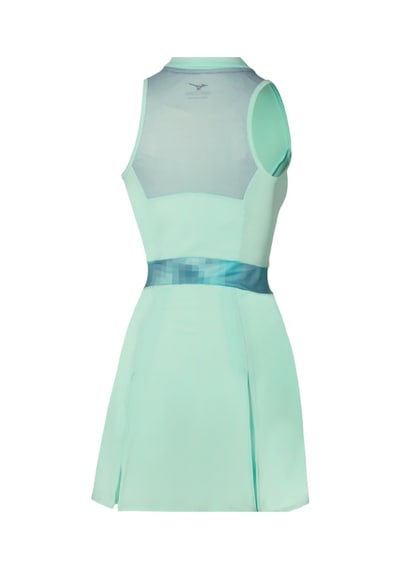 Mizuno Frontier Dress Kadın Tenis Elbisesi Yeşil Çok Renkli