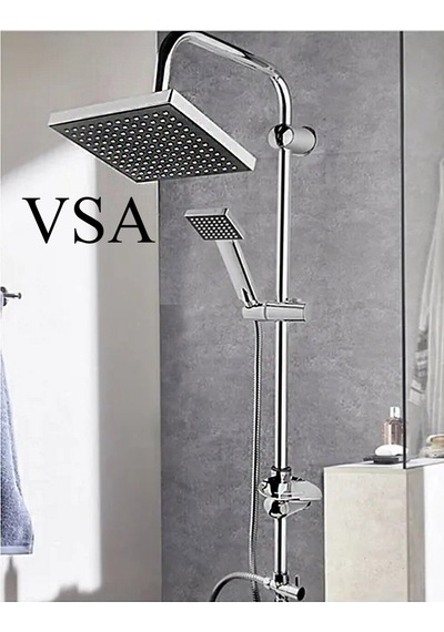 Newyork Yeni Nesil 2025 Banyo Duş Robot Seti Kaliteli Yağmurlama Tepe Set Standart Ölçüler Gri
