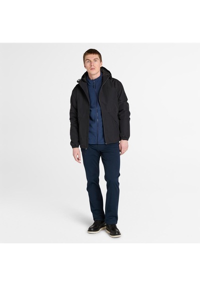 Timberland Fleece Erkek Lacivert Dik Yaka Ceket