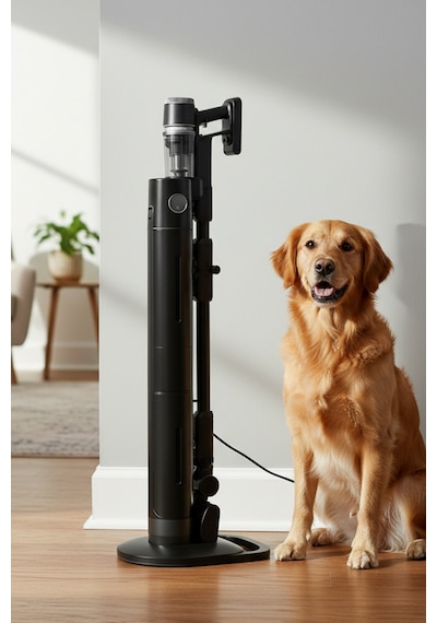 Homend Dustrider Pro 1270H Toz İstasyonlu Ergonomik Dikey Süpürge