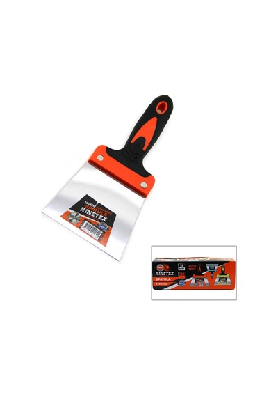 Kinetex Ktx-2163 Kauçuk Saplı Ve Çelik Boyacı Spatulası 100mm - 12'li Paket Diğer