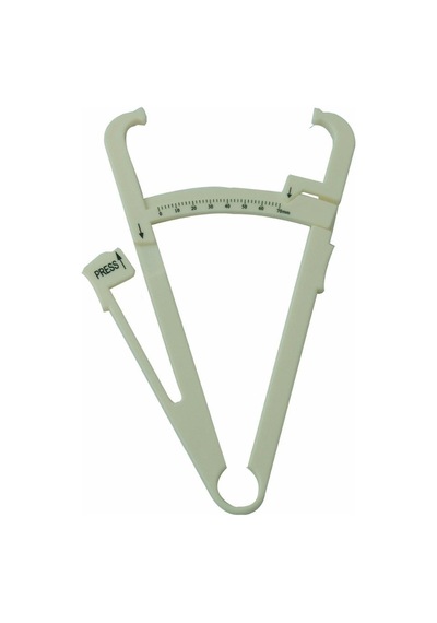 Plastik Skinfold Yağ Ölçer Caliper 17 Cm