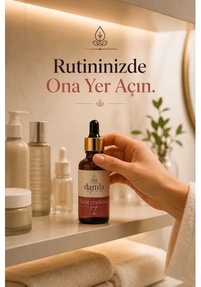 Biodamla Natural İncir Çekirdeği Yağı 20 Ml