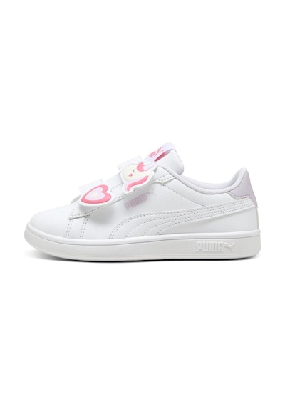 Puma Smash 3.0 Badges V Inf Ayakkabı Kız Çocuk Siyah