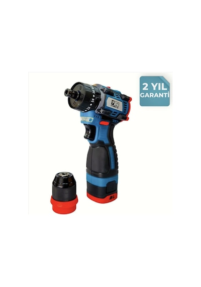 Cat1360 Kömürsüz Darbeli Akülü Vidalama 16v Li-ion 2.0ah