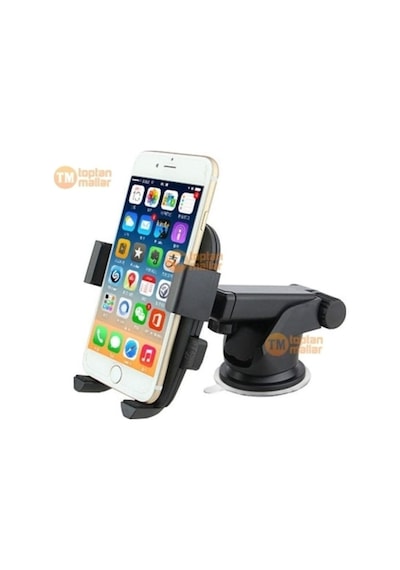 Uzayabilen Araç Telefon Tutucu Casper Vıa M2 Uyumlu Siyah