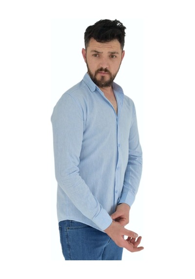 Erkek Spor Gömlek Silim Fit 9843 Bgl-st02726 001