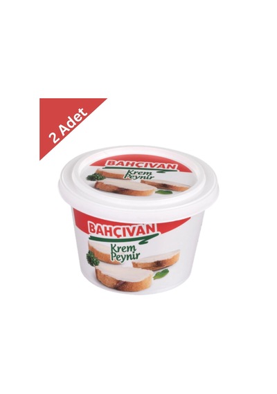 Bahçıvan Krem Peynir 500 G X 2 Adet - Sürülebilir Yumuşaklık Ve Yoğun Süt Tadı