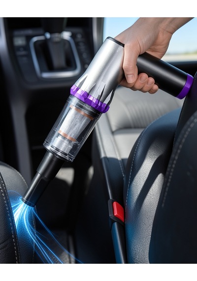 22.000 Pa Araç Süpürgesi Yüksek Emiş Güçlü Şarjlı 9000 Mah Kablosuz Oto Süpürge 0