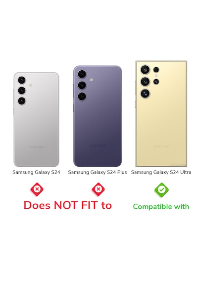 Galaxy Uyumlu S24 Ultra Ipg Kamera Lens Koruyucu Taşlı - Mor