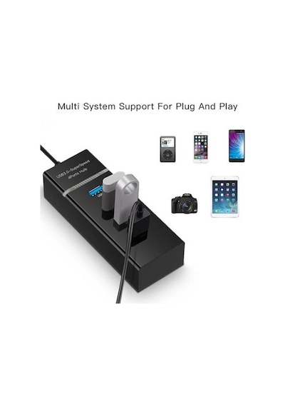 Usb 3.1 Type-C Çoklayıcı - 4 Port Usb 3.0 Hub - Type C To Usb 3.0 (519132659)