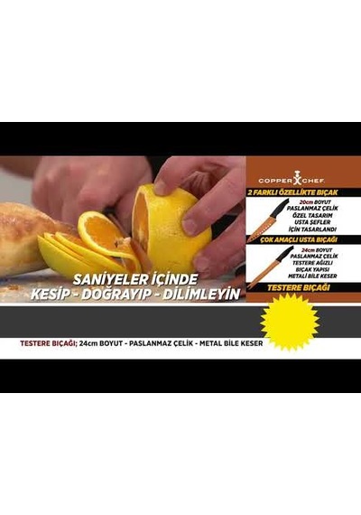 Copper X Chef Knives  Bıçak Seti Siyah
