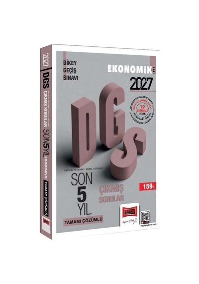 2027 Yargı 2027 Dgs Çıkmış Sorular Son 5 Yıl Çözümlü Ekonomik Seri