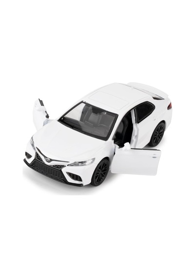 Uzak Doğu Serisi Toyota Camry Beyaz Açılır Kapılar Diecast Çek Bırak Metal Model Araba 11 Cm 1:32
