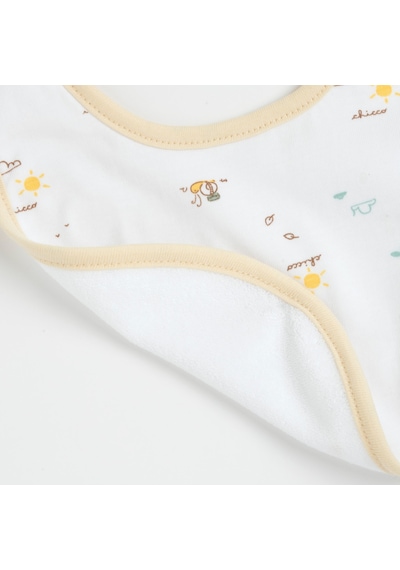 Chicco Kız Bebek Tulum, Şapka Ve Önlük Hediye Seti 09102093000000 000033 Beyaz