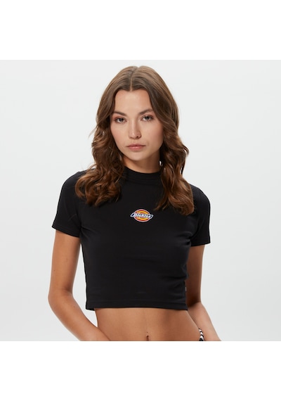 Dıckıes Dickies Maple Valley Kadın Siyah Crop T-shirt
