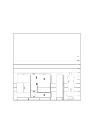 Hyperion Dolap 9 Raflı 4 Çekmeceli 8 Kapaklı 220x44x163 Antrasit- Antrasit-antrasit/çam Hyperion Dolap 9 Raflı 4 Çekmeceli 8 Kapaklı 220x44x163 Antrasit- Antrasit-antrasit/çam