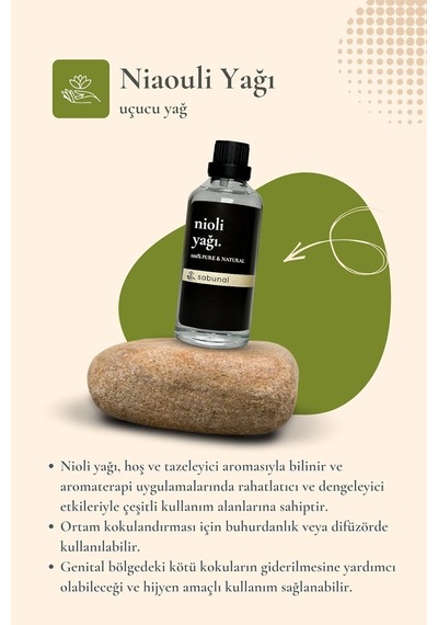 Niaouli Yağı 100 Ml - Koku Ve Akıntı İntim Bakım Yağı