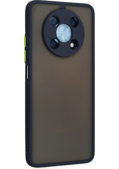 Newface Huawei Nova Y90 Kılıf Montreal Silikon Kapak Semeglbl - 37 - Lacivert