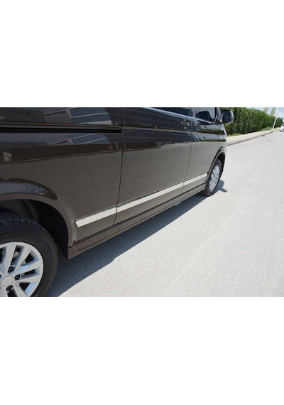 Vw T5 Transporter Krom Yan Kapı Çıtası 7 Parça Uzun Şasi 2003   V