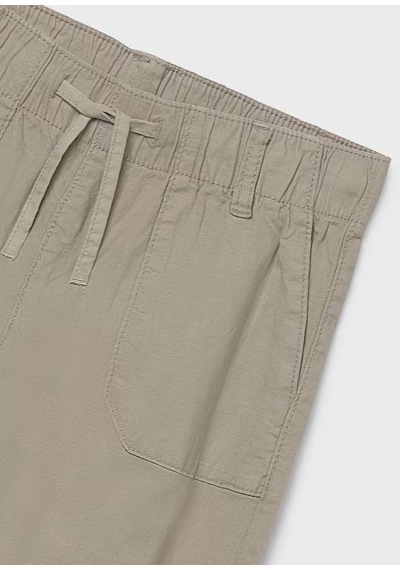 Mayoral Keten Erkek Çocuk Jogger Pantolon 6563 Bej