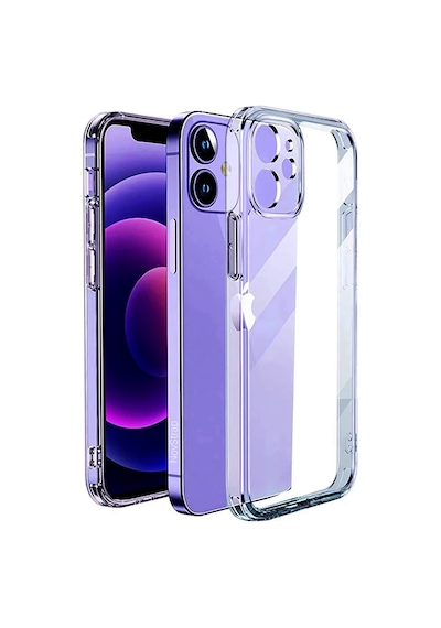 Apple Uyumlu iPhone 14 Kilif Kamera Üzerini Tam Kapatan Silikon Seffaf Tipali 556416430