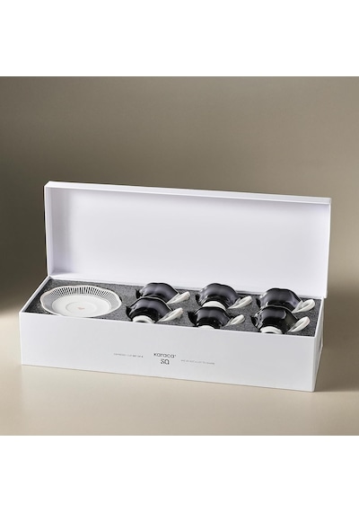 Piraye 6 Kişilik Kahve Fincan Takımı 80 Ml Diğer