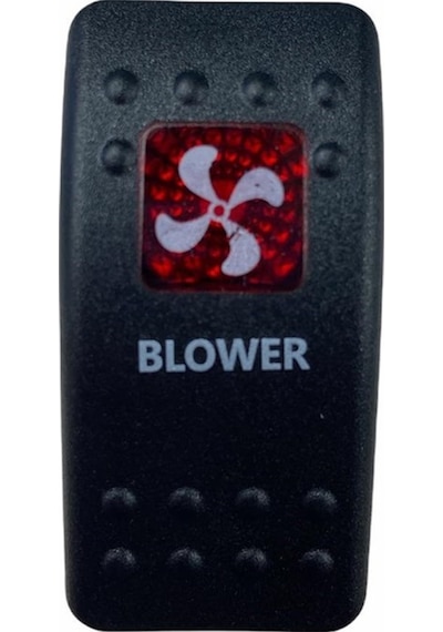 Marin Switch 3P On-Off 12-24V Kırmızı Havalandırma
