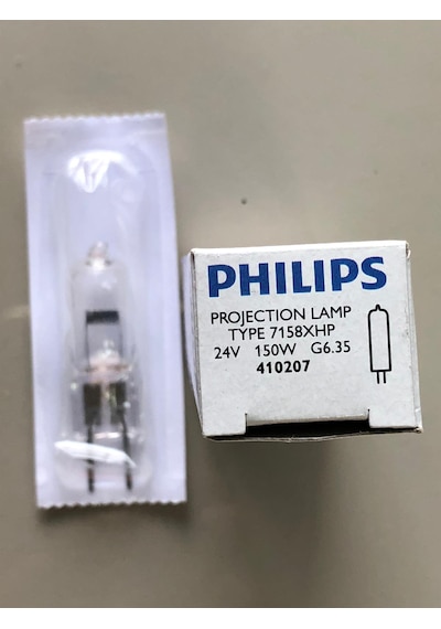Phılıps 5 Adet 7158xhp 24v 150w G6,35 Halojen Lamba