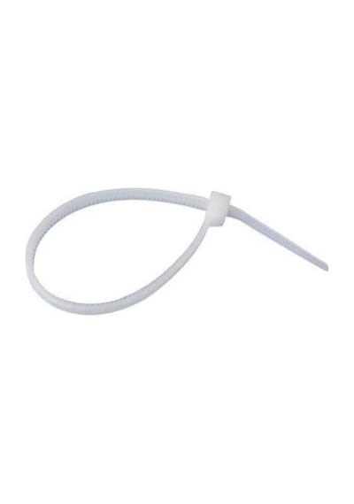 2.5X200 Mm Standart Kablo Bağı Beyaz 100 Adet