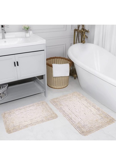 Eliana Home Dijital Baskılı 2'li Banyo Paspas Takımı Lna5092 Be