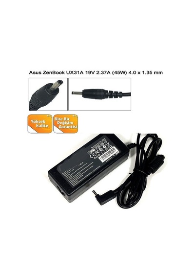 Lka-As081 Asus Uyumlu Zenbook Ux31A 19V 2.37A 4.0X1.35 MM Notebook Adaptö