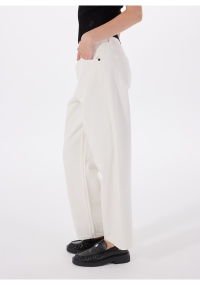 Hugo Ekru Kadın Modern Fit Denim Pantolon 50535134