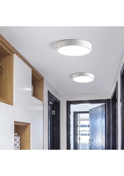 Cata 30 Watt Panel Led Armatür Sıva Üstü Yuvarlak Ct 5273 Beyaz I Beyaz