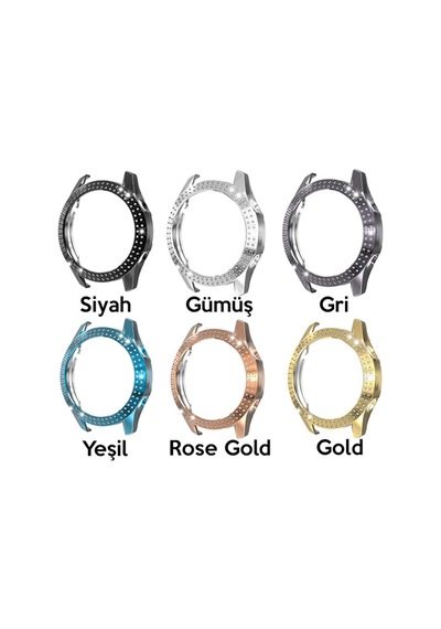 Huawei Gt2 46Mm Diamond Taş Işlemeli Bumper Kılıf (311382369)