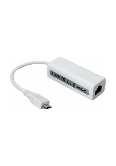 Mikro Usb 2.0 5p - Rj45 Networks Lan Ethernet Kablo Dönüştürücü Tablet Pc İçin